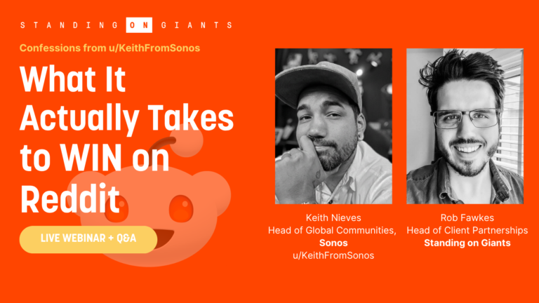 Reddit brand strategy: Keith Nieves from Sonos on Reddit